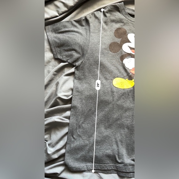 Lg Mickey Mouse men’s shirt sleeve t-shirt - Picture 5 of 6